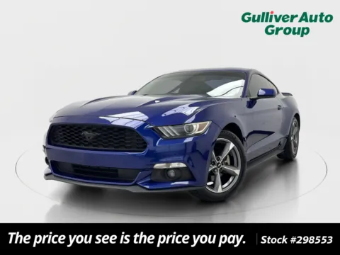 Blue 2016 Ford Mustang V6 for sale in Plano, TX