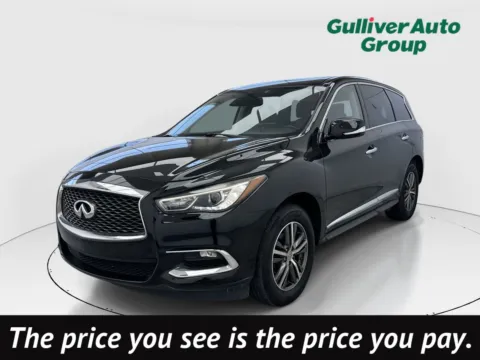 Black 2019 INFINITI QX60 PURE for sale in Plano, TX