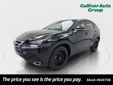 Black 2016 Lexus NX 200t for sale in Plano, TX