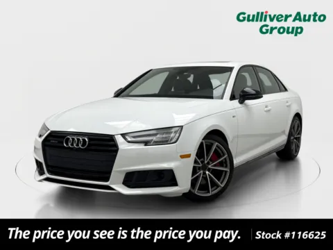 White 2018 Audi A4 2.0T Prestige for sale in Plano, TX