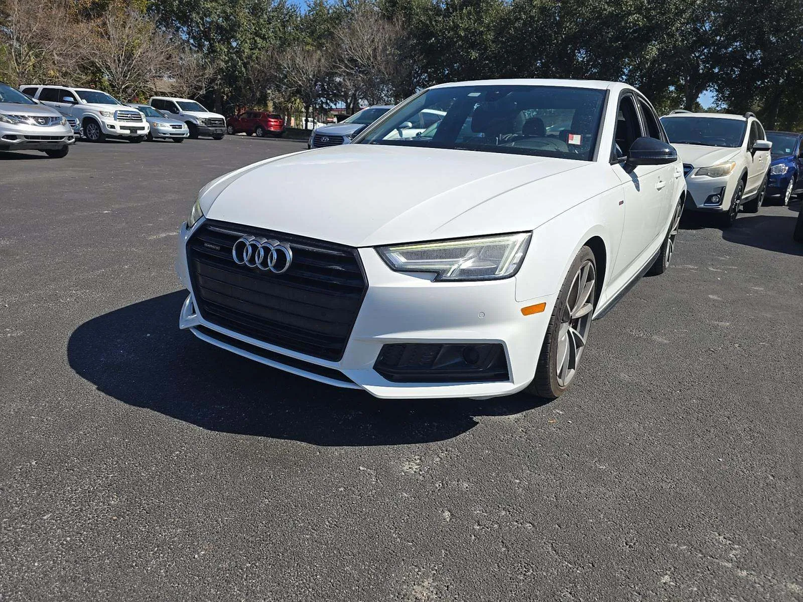 White 2018 Audi A4 2.0T Prestige for sale in Plano, TX