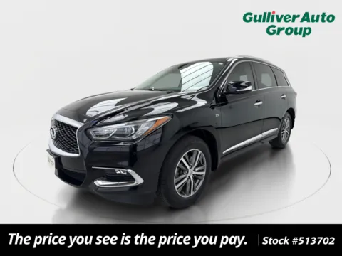 Black 2020 INFINITI QX60 LUXE for sale in Plano, TX