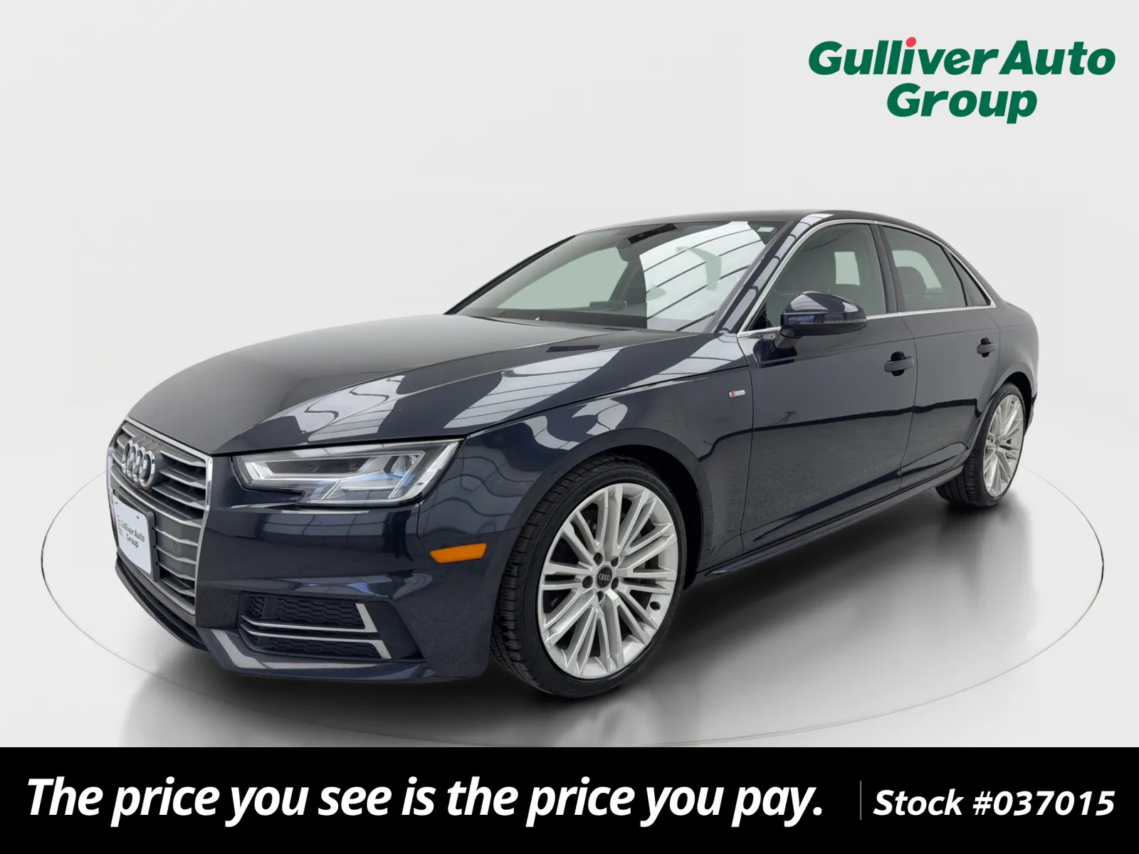 Blue 2017 Audi A4 2.0T Prestige for sale in Plano, TX