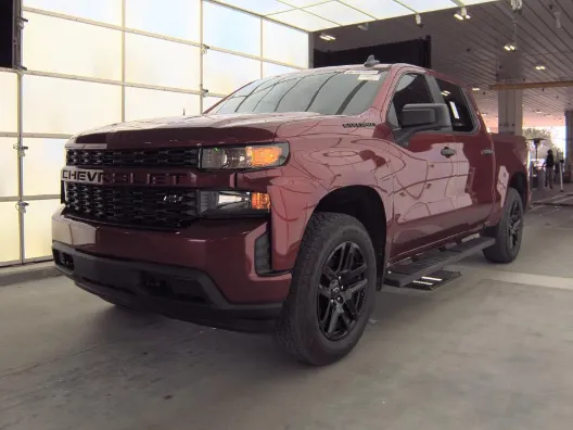 Red 2021 Chevrolet Silverado 1500 Custom for sale in Plano, TX