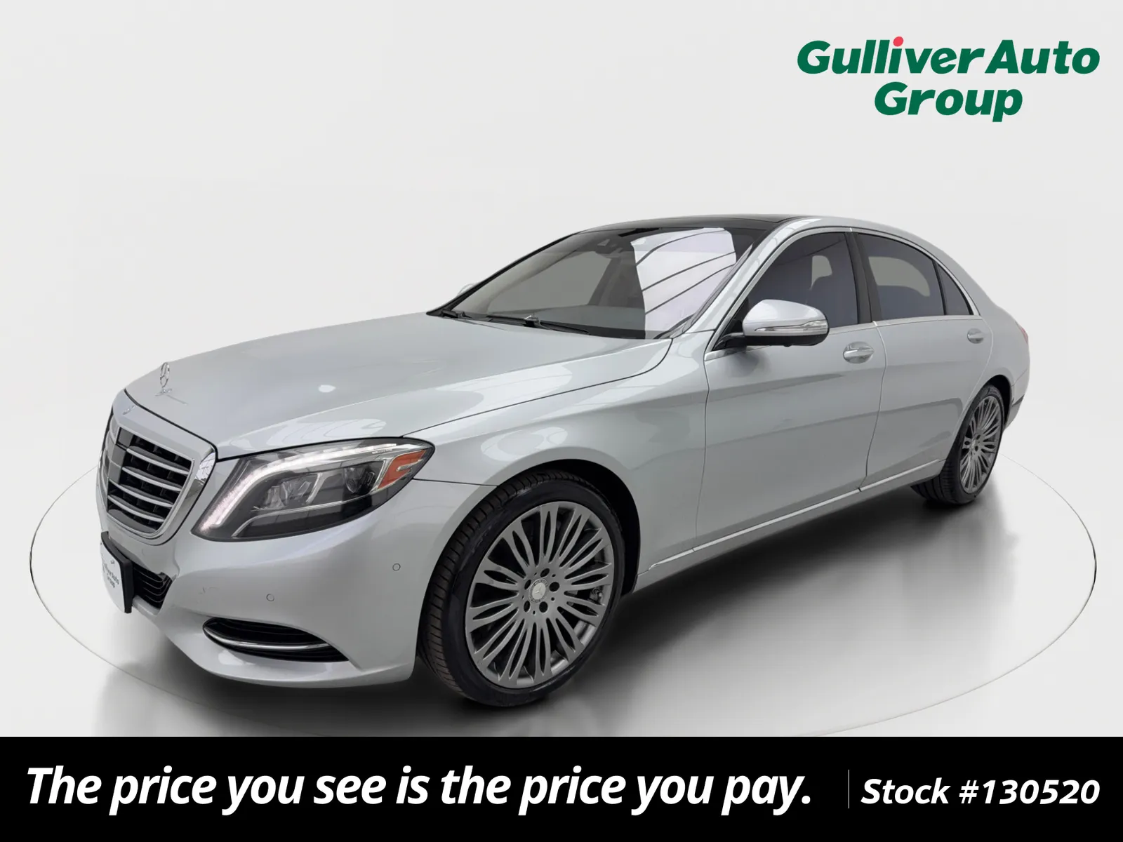 Silver 2015 Mercedes-Benz S-Class S 550 for sale in Plano, TX