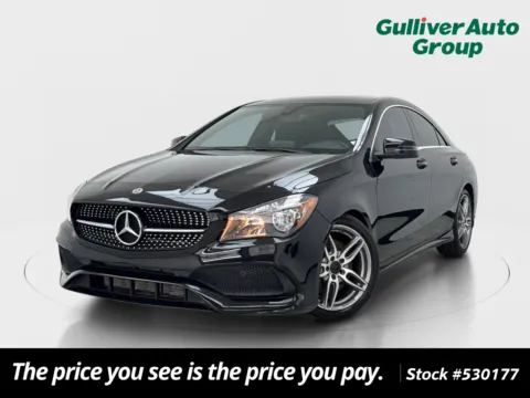 Black 2018 Mercedes-Benz CLA 250 for sale in Plano, TX
