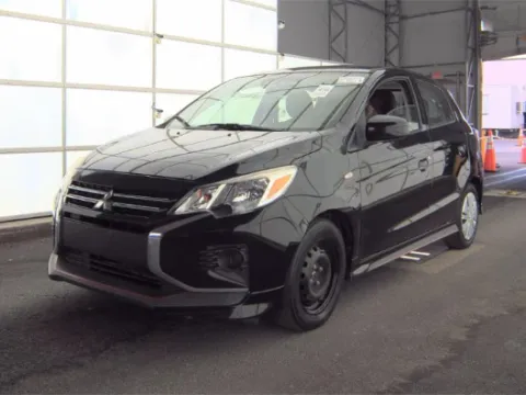 Black 2021 Mitsubishi Mirage LE for sale in Plano, TX