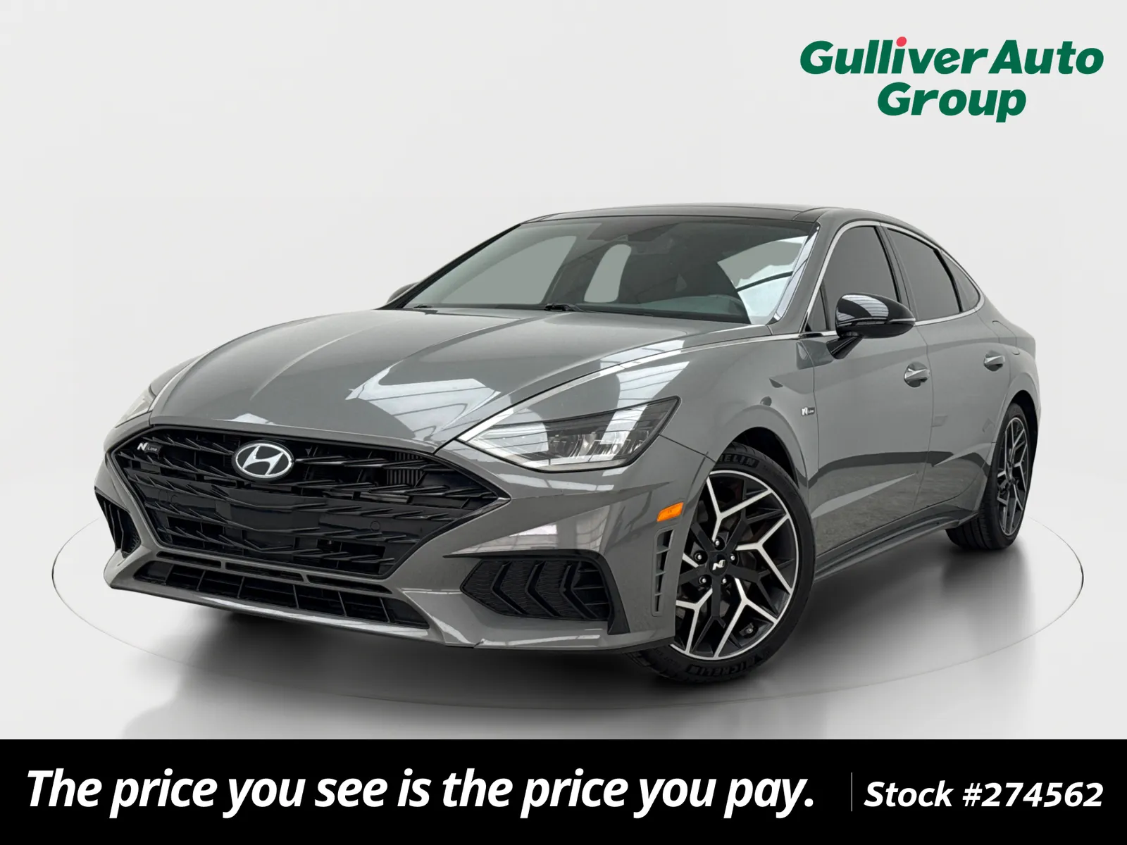 Gray 2023 Hyundai Sonata N Line for sale in Plano, TX