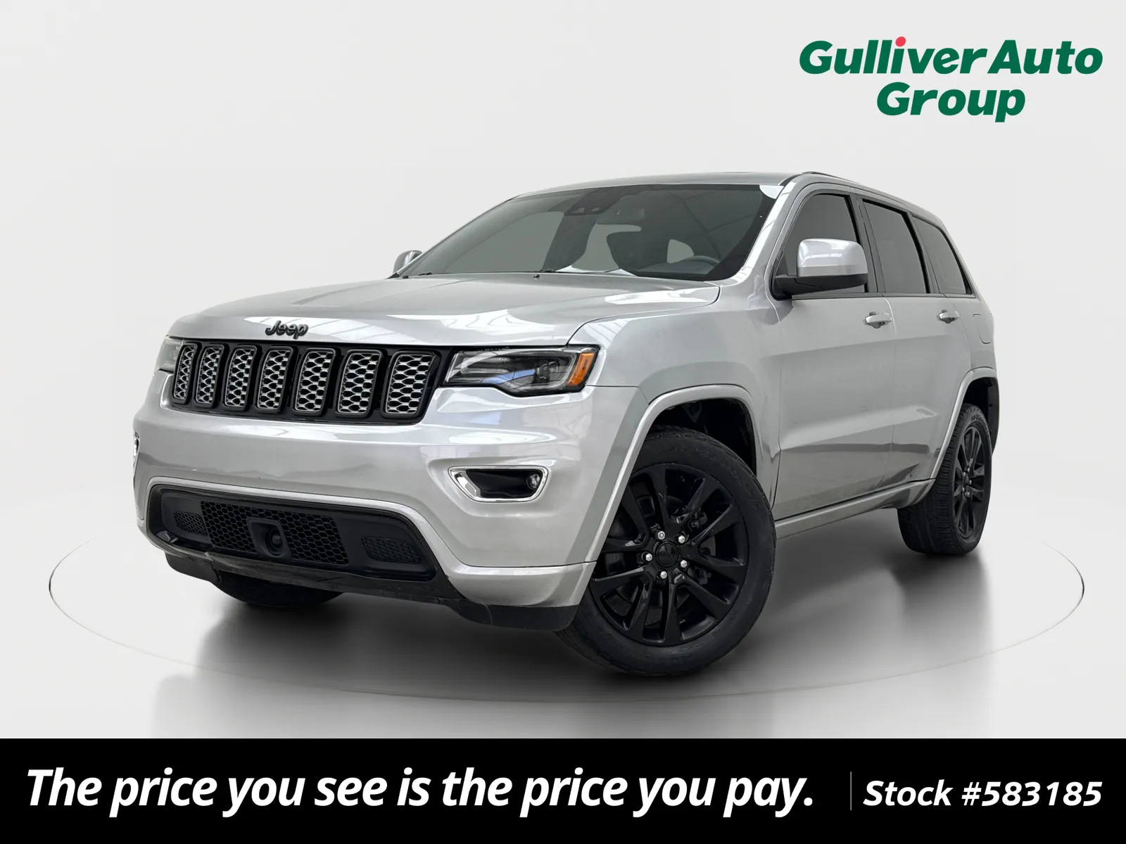 Silver 2021 Jeep Grand Cherokee Laredo X for sale in Plano, TX