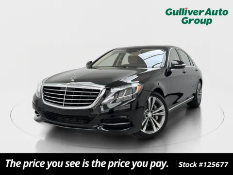 Black 2015 Mercedes-Benz S-Class S 550 for sale in Plano, TX