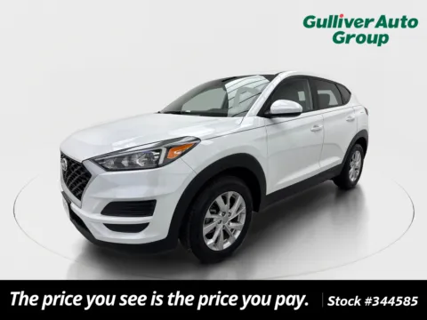 White 2021 Hyundai Tucson SE for sale in Plano, TX