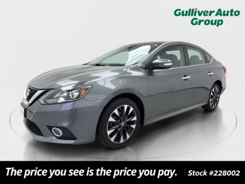 Gray 2016 Nissan Sentra SR for sale in Plano, TX