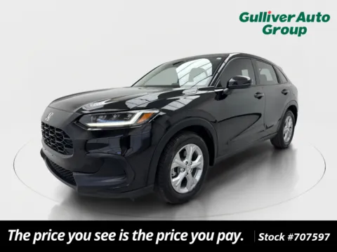 Black 2023 Honda HR-V LX for sale in Plano, TX