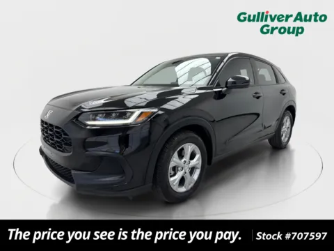 Black 2023 Honda HR-V LX for sale in Plano, TX