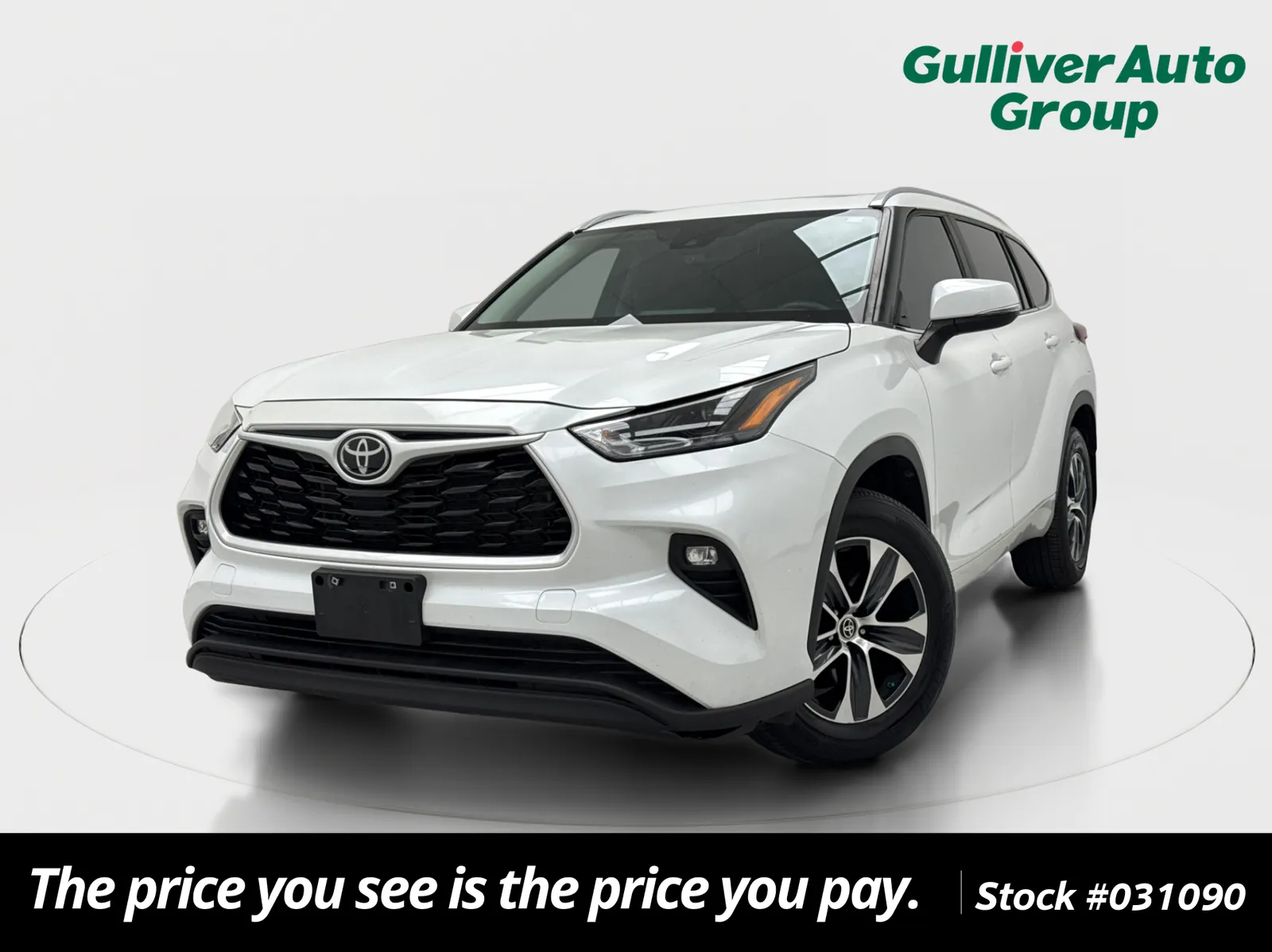 White 2023 Toyota Highlander XLE for sale in Plano, TX