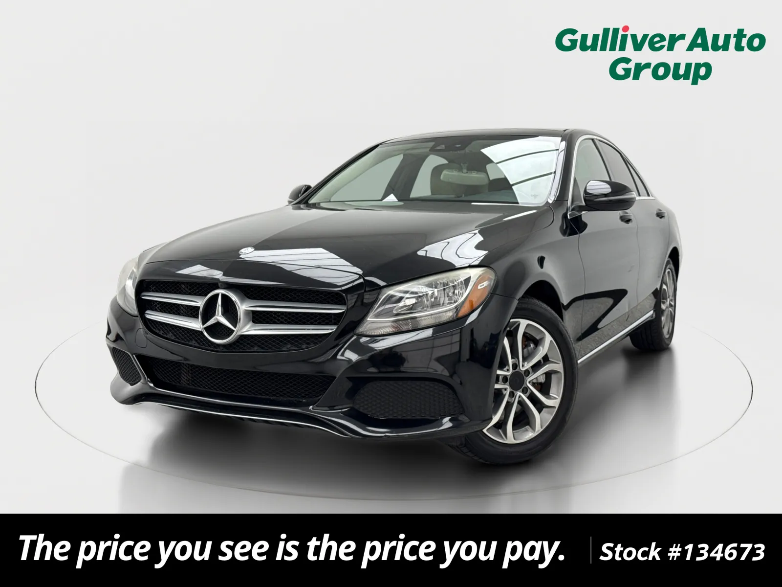 Black 2016 Mercedes-Benz C-Class C 300 for sale in Plano, TX