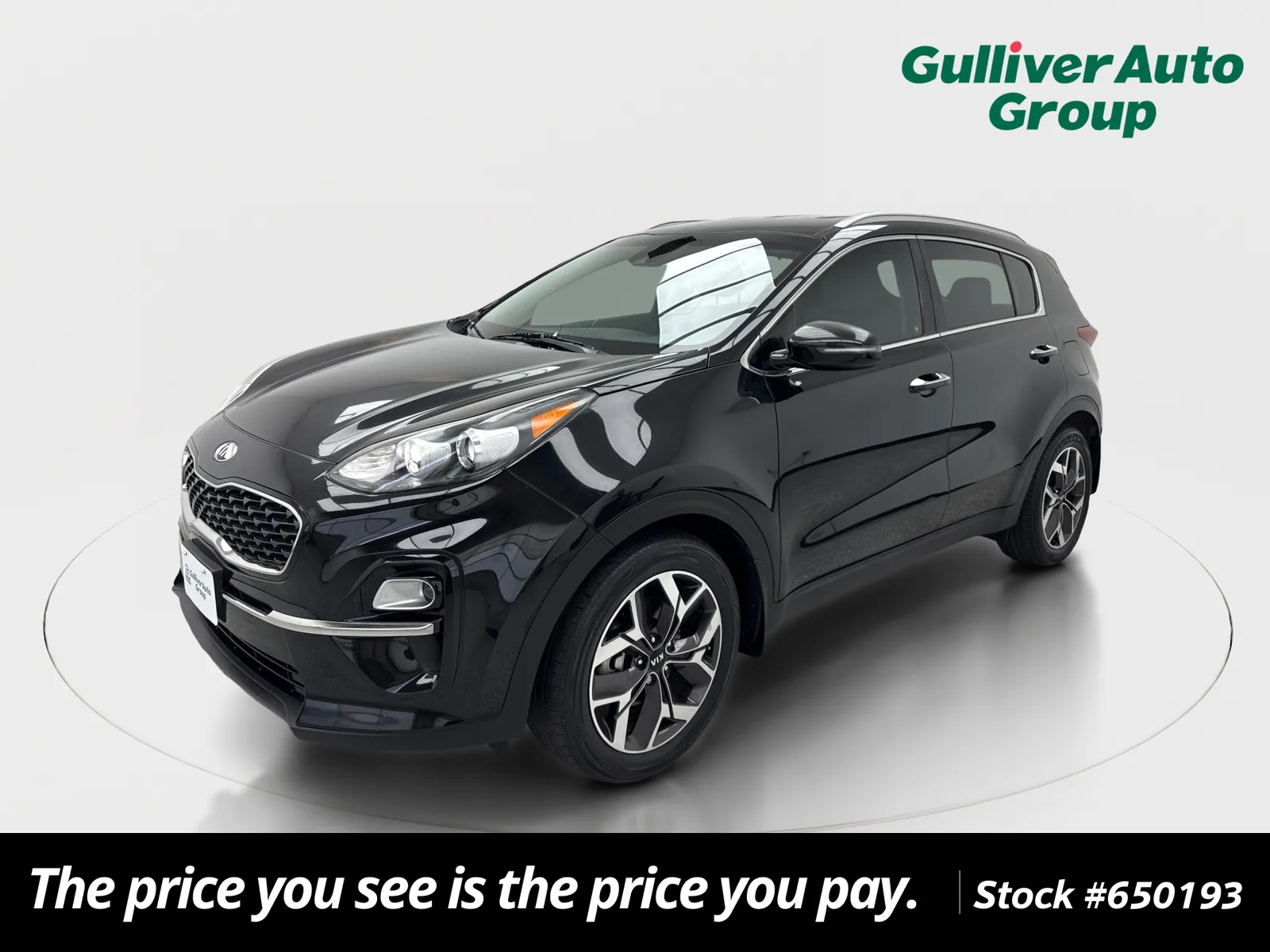 Black 2020 Kia Sportage EX for sale in Plano, TX