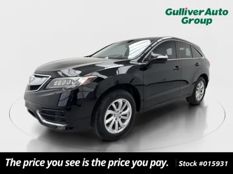 Black 2018 Acura RDX Technology Package for sale in Plano, TX