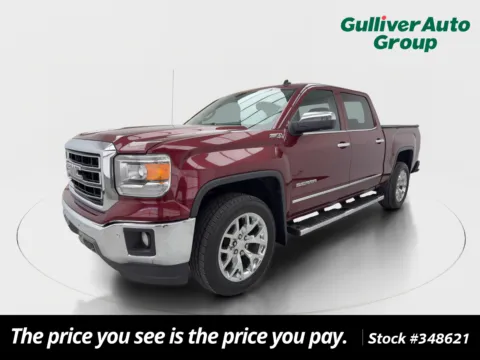 Red 2014 GMC Sierra 1500 SLT for sale in Plano, TX