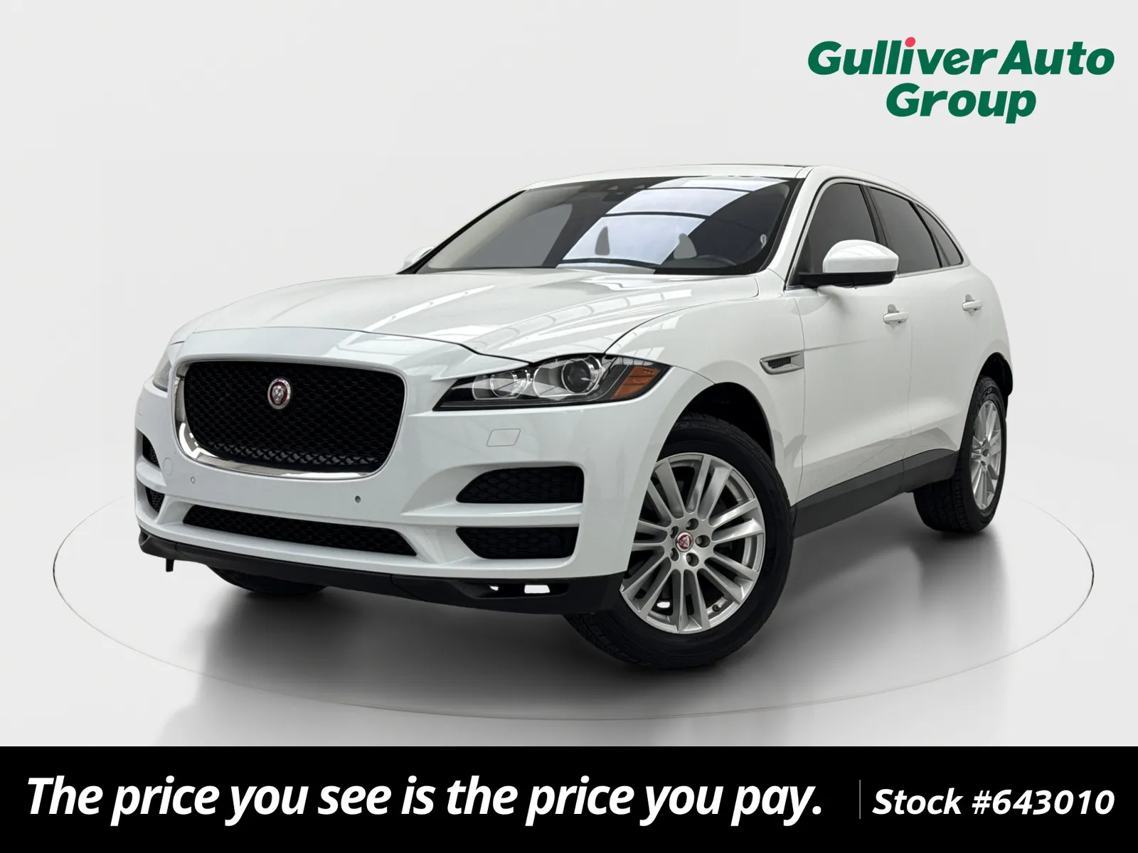 White 2020 Jaguar F-PACE 30t Prestige for sale in Plano, TX