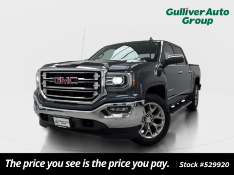 Gray 2018 GMC Sierra 1500 SLT for sale in Plano, TX