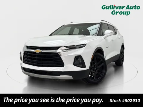 White 2021 Chevrolet Blazer LT for sale in Plano, TX