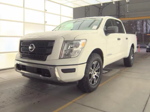 White 2022 Nissan Titan SV for sale in Plano, TX