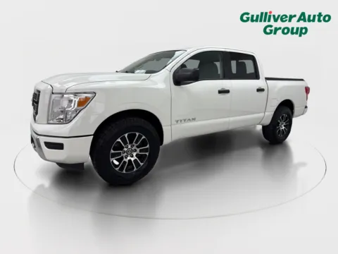 Another view of 2022 Nissan Titan SV for sale in Plano, TX at Gulliver Auto Group