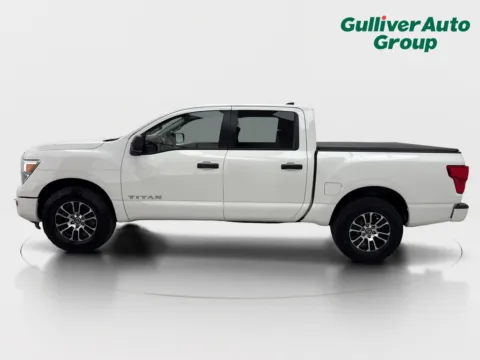 Another view of 2022 Nissan Titan SV for sale in Plano, TX at Gulliver Auto Group