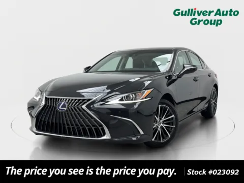 Black 2022 Lexus ES 300h for sale in Plano, TX