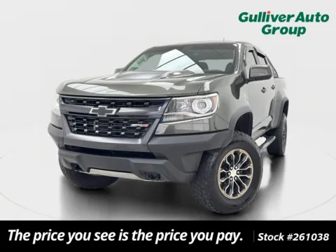 Green 2017 Chevrolet Colorado ZR2 for sale in Plano, TX