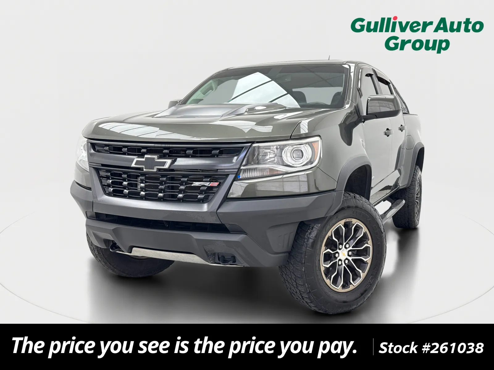 Green 2017 Chevrolet Colorado ZR2 for sale in Plano, TX
