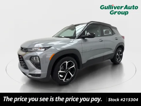 Gray 2023 Chevrolet TrailBlazer RS for sale in Plano, TX