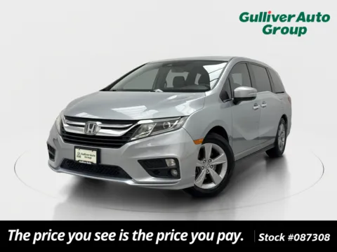 Silver 2019 Honda Odyssey EX-L for sale in Plano, TX