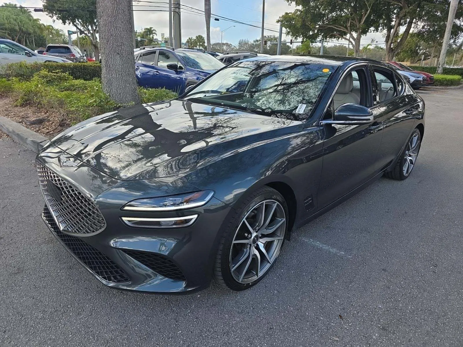 Green 2023 Genesis G70 2.0T for sale in Plano, TX