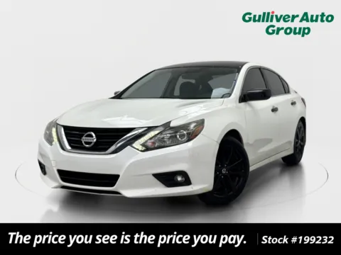 White 2017 Nissan Altima 2.5 SR for sale in Plano, TX