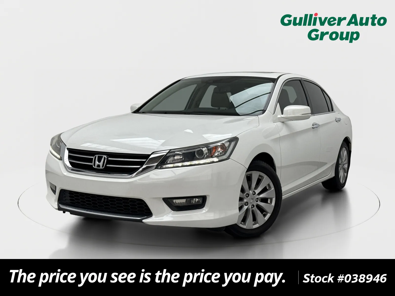 White 2014 Honda Accord EX-L for sale in Plano, TX