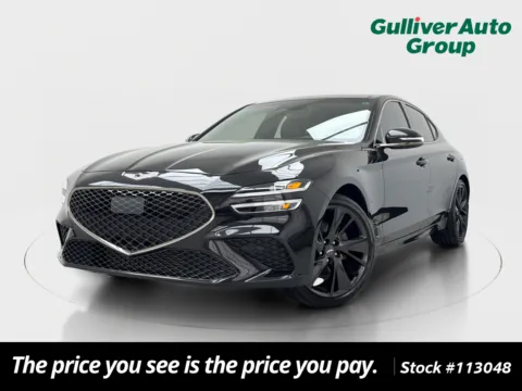 Black 2023 Genesis G70 2.0T for sale in Plano, TX