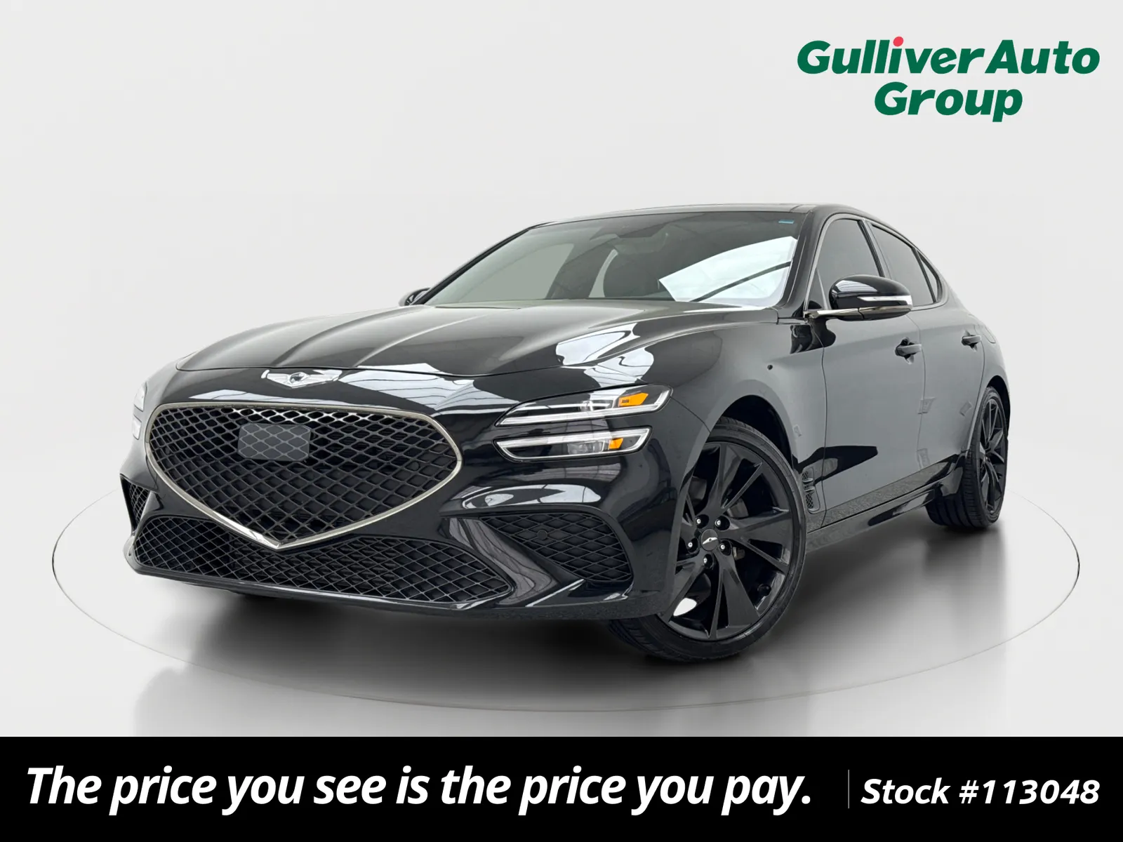 Black 2023 Genesis G70 2.0T for sale in Plano, TX