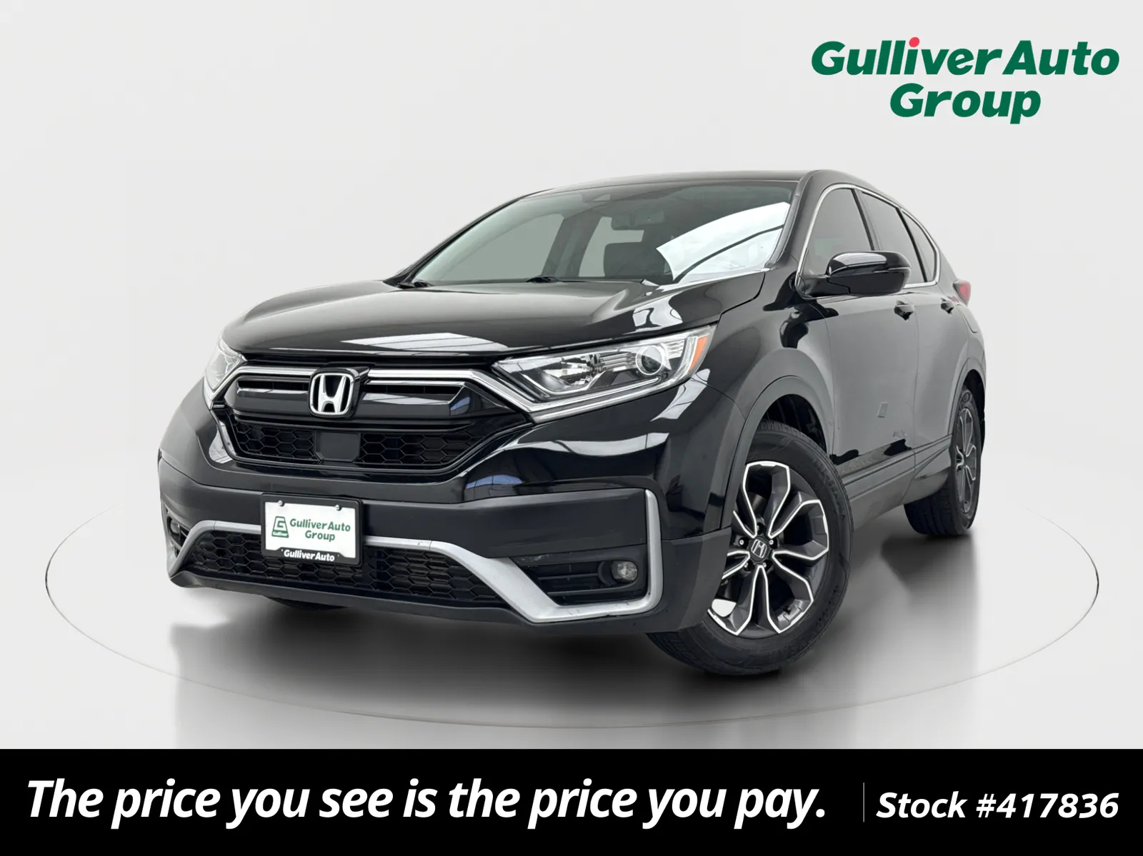 Black 2020 Honda CR-V EX-L for sale in Plano, TX