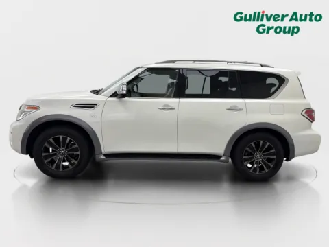 Another view of 2017 Nissan Armada Platinum for sale in Plano, TX at Gulliver Auto Group