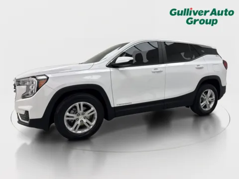 Photos of 2023 GMC Terrain SLE for sale in Plano, TX at Gulliver Auto Group