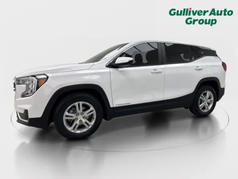 Photos of 2023 GMC Terrain SLE for sale in Plano, TX at Gulliver Auto Group