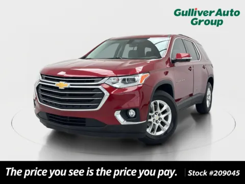 Red 2019 Chevrolet Traverse LT for sale in Plano, TX