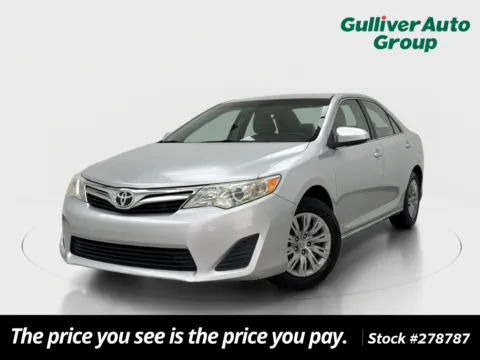 Silver 2013 Toyota Camry LE for sale in Plano, TX