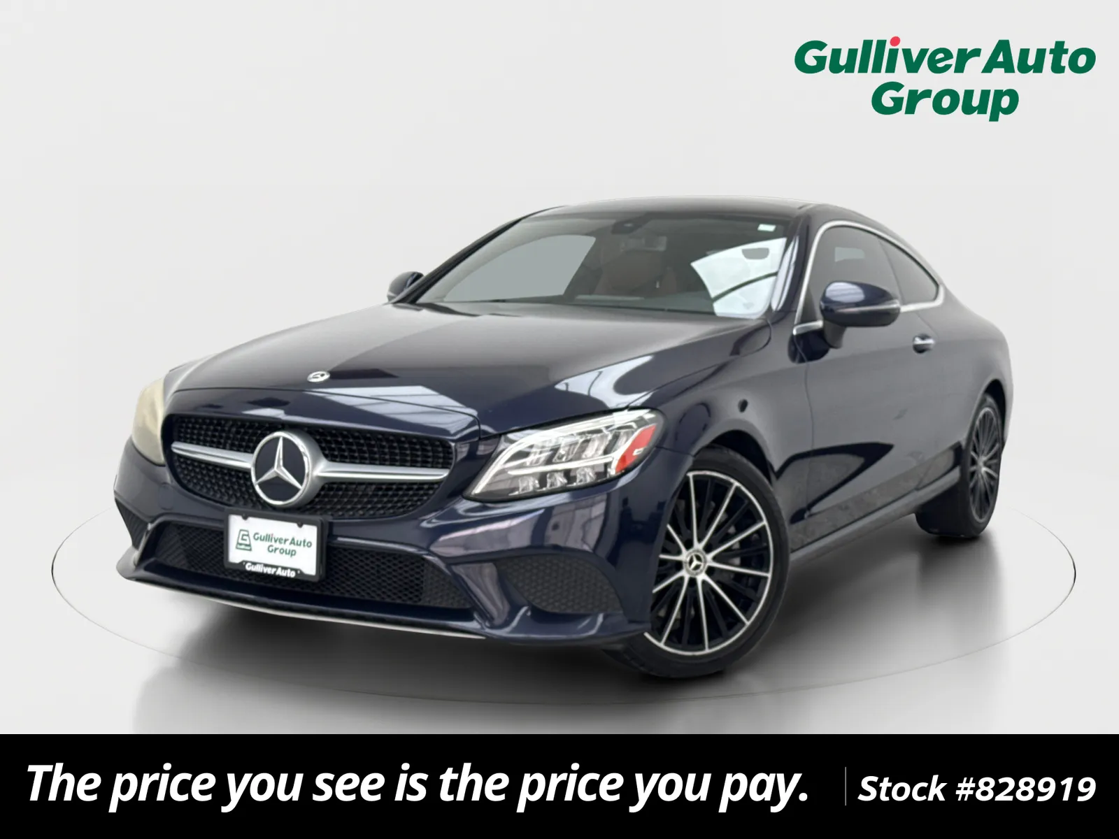 Blue 2019 Mercedes-Benz C-Class C 300 for sale in Plano, TX