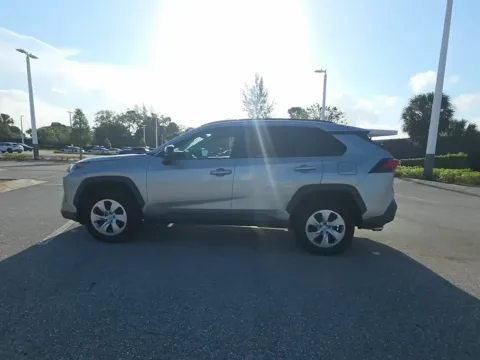 Silver 2021 Toyota RAV4 LE for sale in Plano, TX