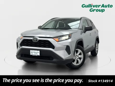 Silver 2021 Toyota RAV4 LE for sale in Plano, TX