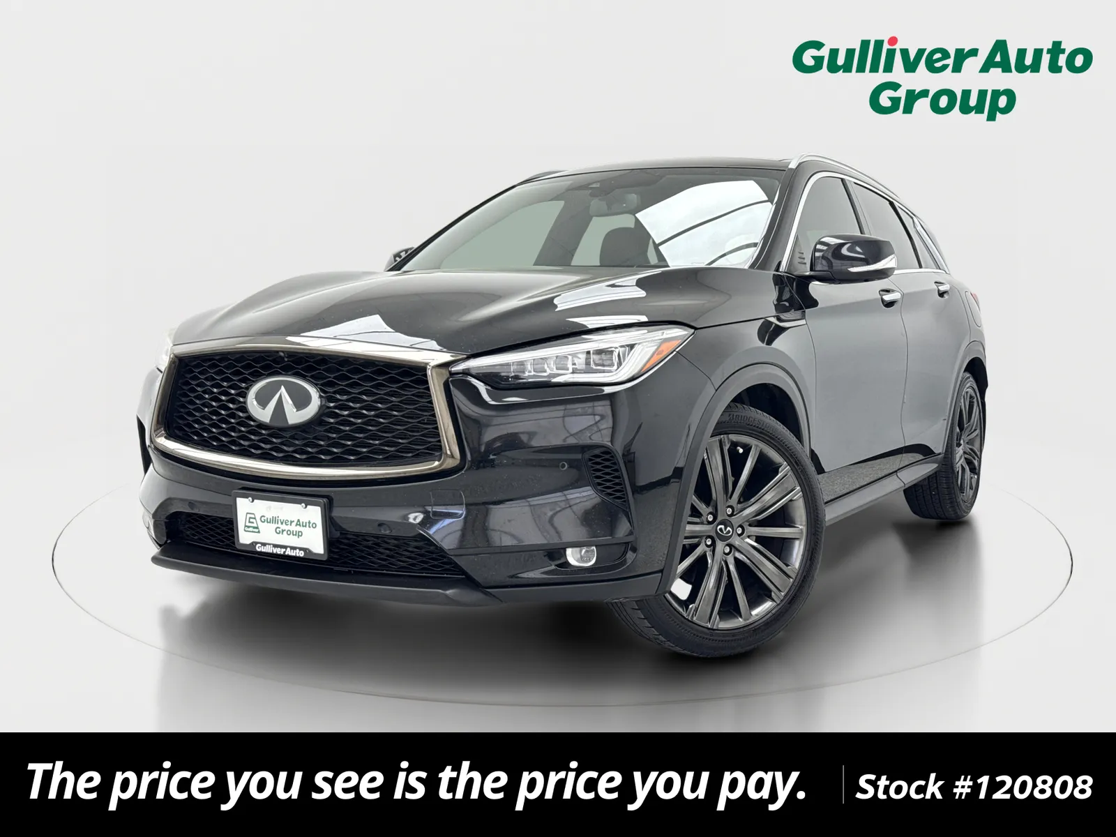 Black 2020 INFINITI QX50 ESSENTIAL for sale in Plano, TX