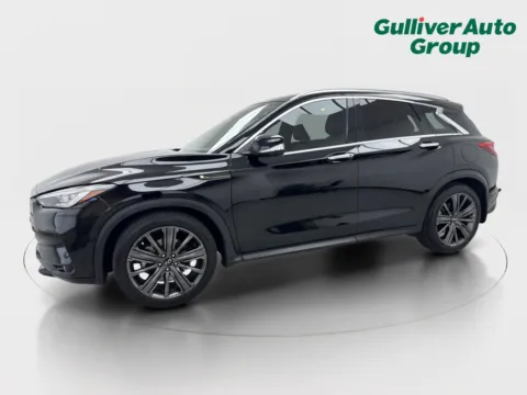Photos of 2020 INFINITI QX50 ESSENTIAL for sale in Plano, TX at Gulliver Auto Group